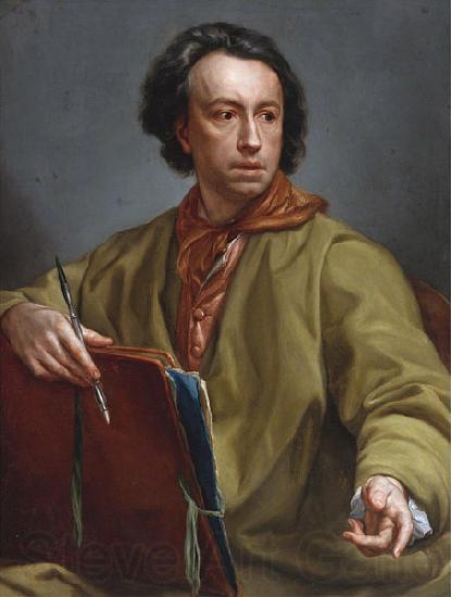 Anton Raphael Mengs Self portrait Spain oil painting art